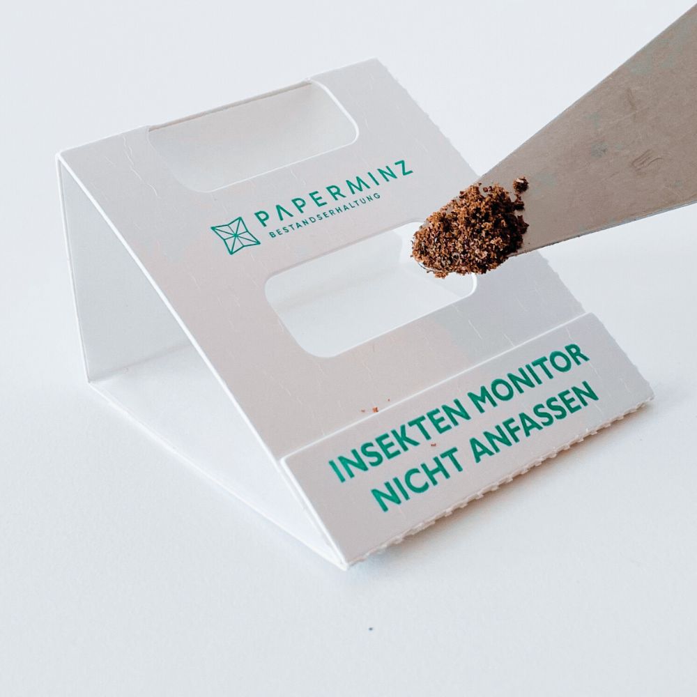 EcoTrap-Falle mit Grillenmehl