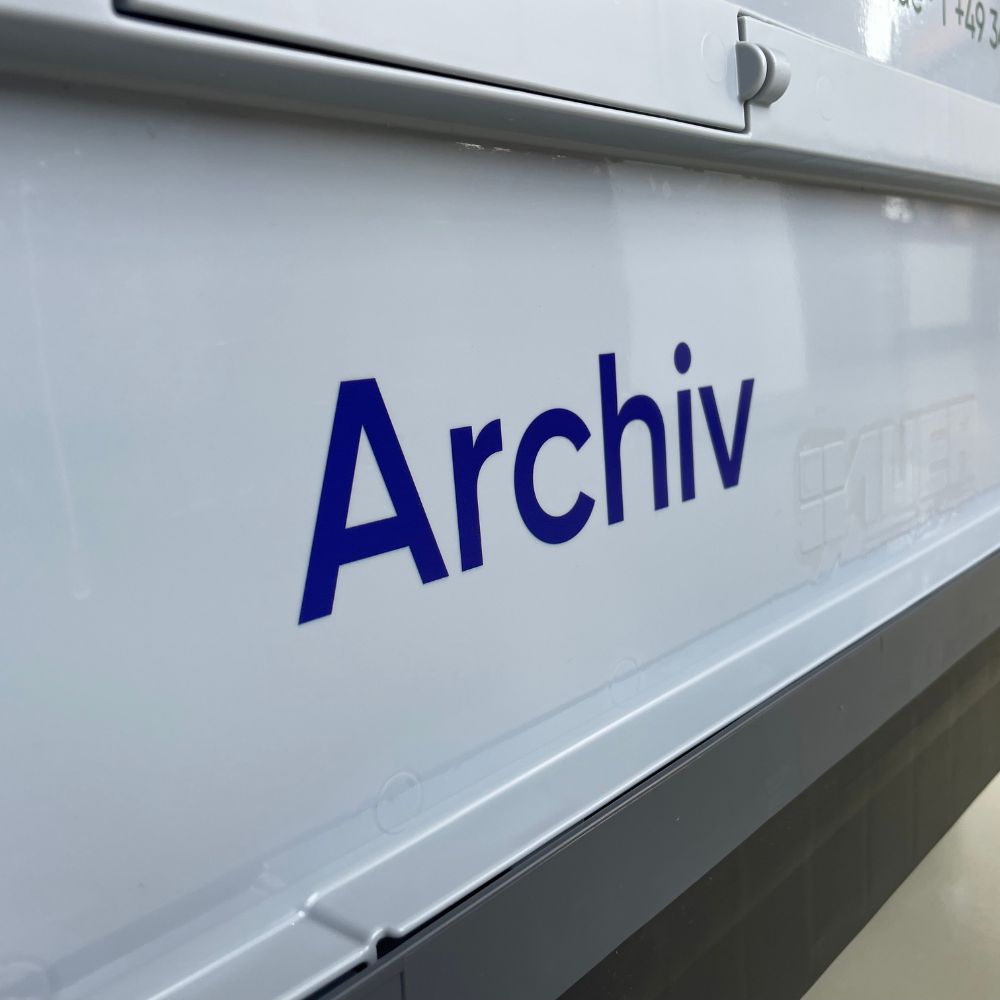 Notfallbox "Archiv" mit Notstrom-Generator