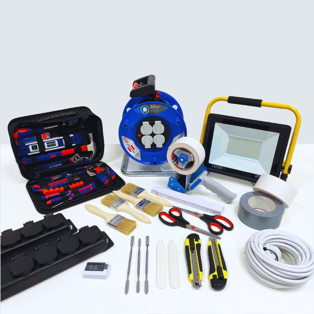 Notfallbox "Fotosammlung" mit Notstrom-Generator