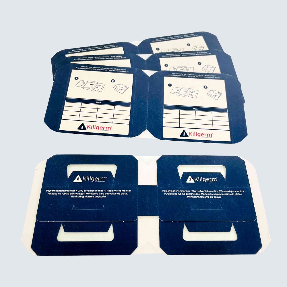 mehrere Papierfischchenmonitore
