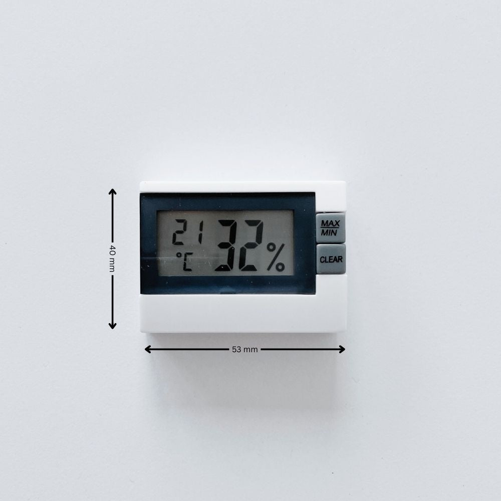 Thermo-/Hygrometer Maße