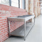 Nassbehandlungsbecken mit drei Flachbecken „GECKO“